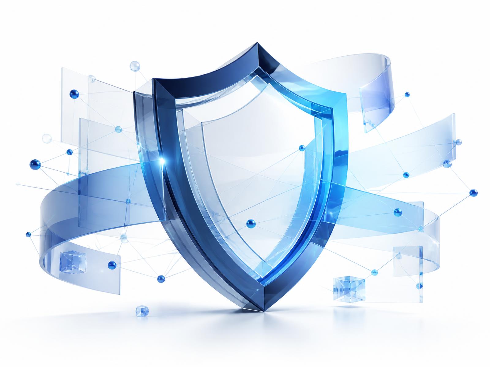 Escudo de protección Yotta sobre una red de datos conectada